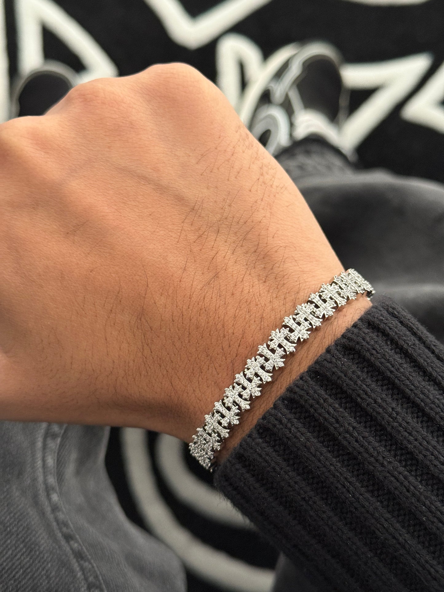 Infinite Cross Bracelets