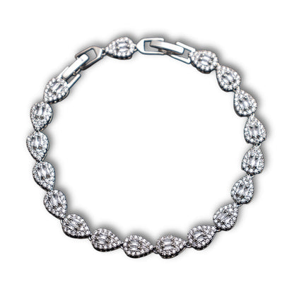 Cubic Teardrop Bracelet