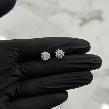 S925 Snowflake Earrings